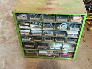 lot 175 image: Garage Organizer & Contents