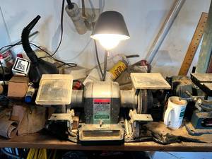 lot 223 image: .5 HP Bench Grinder