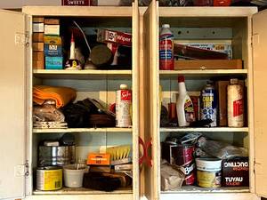 lot 225 image: Everything in Cabinet