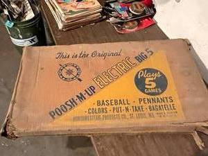 lot 241 image: Vintage Poosh-M-Up Big 5 Game in Original Box