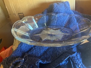Glass bowls towels  cleanig supplies