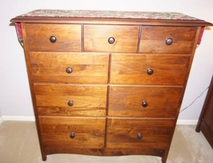 Furniture Bedroom Dresser Black Walnut From ROOM and BOARD 46 X 21 X 48...