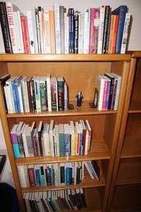 Books...Four Shelves of Poetry Etc...Shelf Sold Seperately