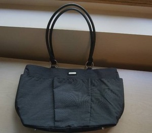 Clothing Accessories Purse Handbag BAGGALLINI with Pink Lining and Pouch