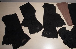 Clothing Accessories Nylon Knee-Hi Stocking Panty Hose Nylon Bootie Shoe Liners