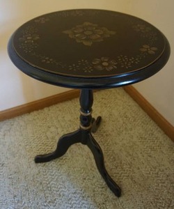 Hand Painted Plant Stand Side-table...