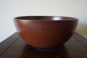 Artist Signed Pottery HEATH Sausalito CA 10 wide 4.5 tall