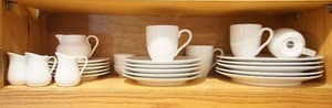 Housewares Kitchen Dishes Servers White Bowl Cups Plates By Food Network.