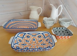 Housewares Dishes Service NOW Baking Casserole Pans Etc.