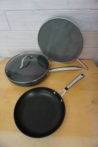 Housewares Kitchen Cookware Fry Pan Grease Screen Cover