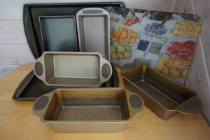 Housewares Kitchen Bakeware Glass Cutting Boards Wilton Etc