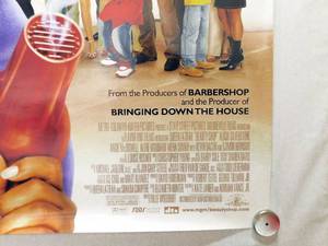 lot 35 image: 2005 Beauty Shop Double Sided Original Movie Theater Poster