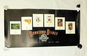 lot 3 image: 2000 Downtown Disney Festival of the Masters Poster