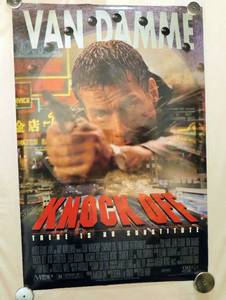 lot 42 image: 1998 Knock Off Double Sided Original Movie Theater Poster