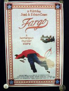 lot 6 image: 1996 Fargo Single Sided Original Movie Theater Poster