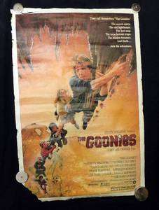 lot 34 image: 1985 The Goonies Single Sided Original Movie Theater Poster