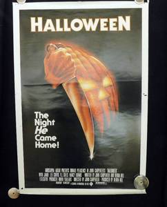 lot 5 image: 1978 Halloween Single Sided Original Movie Theater Poster