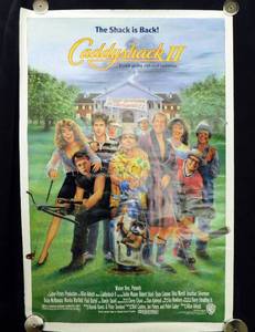 lot 33 image: 1988 Caddyshack II Single Sided Original Movie Theater Poster