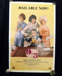 lot 32 image: 1980 9 to 5 Soundtrack Poster