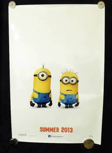 lot 18 image: 2013 Despicable Me Double Sided Original Advance Movie Theater Poster