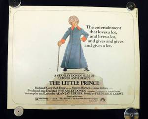 lot 53 image: 1974 Bob Fosse-The Little Prince Single Sided Original Movie Theater Poster