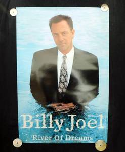 lot 29 image: 1993 Billy Joel River of Dreams Poster