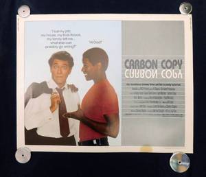 lot 73 image: 1981 Carbon Copy Single Sided Half Sheet Movie Theater Poster