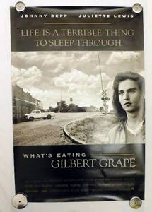 lot 67 image: 1993 Whats Eating Gilbert Grape Single Sided Original Movie Theater Poster
