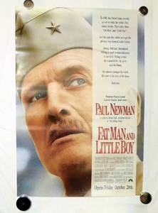 lot 11 image: 1989 Fat Man and Little Boy Single Sided Original Advance Movie Theater Poster