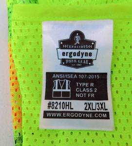 lot 69 image: Lot of 8 Safety Vests