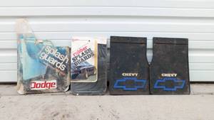 lot 131 image: 3 Sets of Vehicle Splash Guards Including Dodge and Chevy