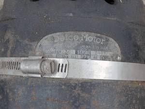 lot 112 image: Delco Motor and Grinder