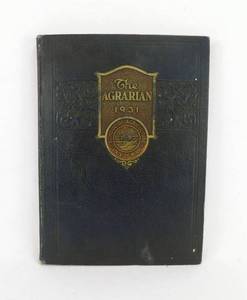 lot 12 image: 1931 The Agrarian University of Minnesota School of Agriculture Yearbook