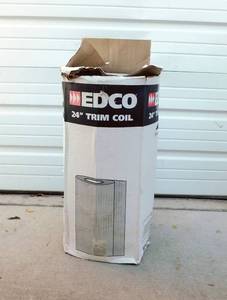 lot 144 image: Edco 24 Inch Trim Coil in Beige