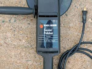 lot 150 image: Black and Decker Sander Polisher 2 Speed 3-4 HP Double Insulated