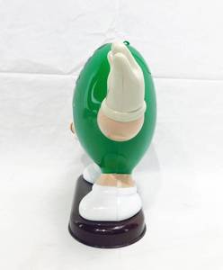 lot 153 image: Vintage M and Ms 1992 Green Candy Dispenser