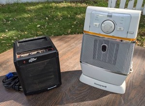 lot 53 image: Duracraft Heat Express & Honeywell E Saver Portable Heaters