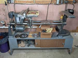 lot 2 image: Vintage Shop Smith Model No. 10-ER Multi-Purpose Power Tool