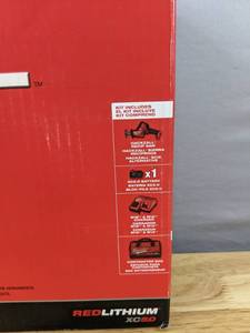 lot 12A image: Brand New Milwaukee M18 FUEL 18V Lithium-Ion Brushless Cordless HACKZALL Reciprocating Saw Kit W(1) 5.0Ah Batteries, Charger & Tool Bag