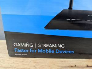 lot 65A image: Brand New NETGEAR Nighthawk AC2600 WiFi Router 2.6Gbps R7450