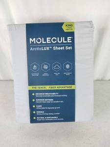 lot 347 image: Molecule ArcticLUX Temperature Regulating Sheet Set, King