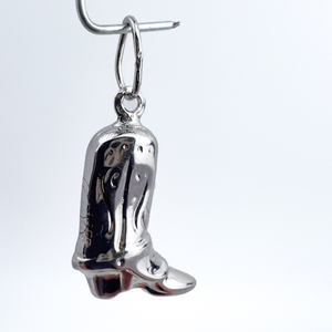 lot 94 image: Unknown Maker, Cowboy Boot Sterling Silver Solid Cast Charm.