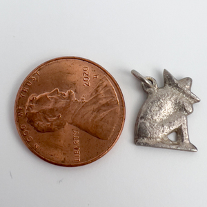 lot 101 image: Siesta Man, Unknown Maker, Sterling Silver One-Part Stamped Charm.