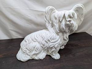 lot 20 image: Large Ceramic Dog Sculpture