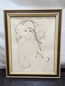 lot 67 image: Framed Art By Tara