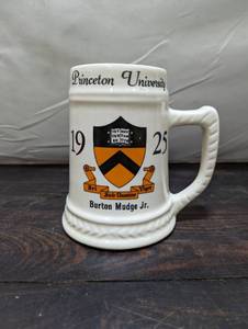 lot 79 image: Vintage Princeton University Musical Beer Stein