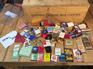 lot 9 image: Vintage 1940s-50s Matchbook Collection