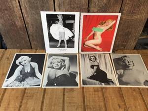 lot 65 image: Vintage Marilyn Monroe Black & White PhotoPrints 