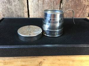 lot 76 image: Antique HERO Collapsible Metal Souvenir Cup