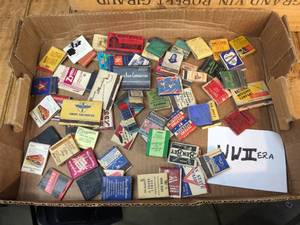 lot 111 image: WW2 ERA Matchbook Collection
